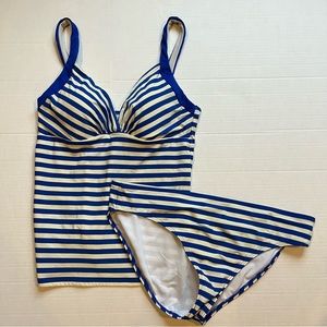 Boden Striped Tankini